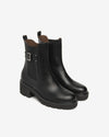 Nero Giardini stivaletti Chelsea donna in pelle nero I514814D100