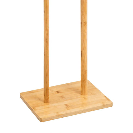 Piantana Bagno Porta Carta Igienica Legno Bambù Portarotoli da Terra Salvaspazio