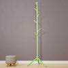 Piantana Appendiabiti in legno Naturale 8 Ganci 41x41 H176cm Verniciato Verde