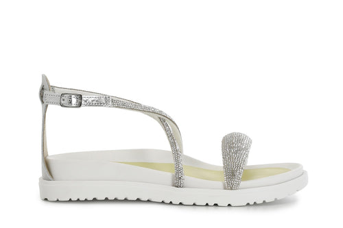 SANDALO LACCI CON STRASS