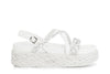 SANDALO ASIMMETRICO CON STRASS