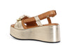 SANDALO IN PELLE CON CATENA