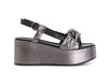 SANDALO IN PELLE CON CATENA
