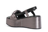 SANDALO IN PELLE CON CATENA