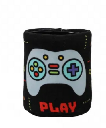 Portapenne in peluche tema let's play
