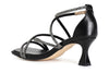 SANDALO DOPPIO INCROCIO CON STRASS