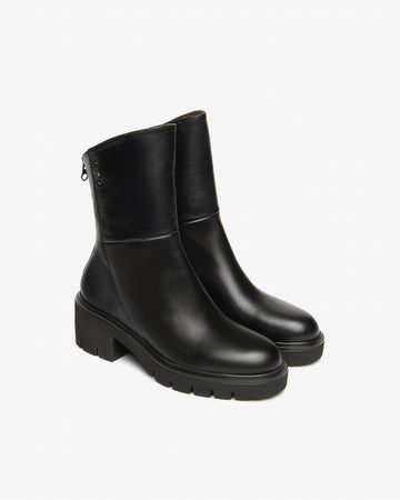 Nero Giardini stivaletti donna in pelle nero I514818D100
