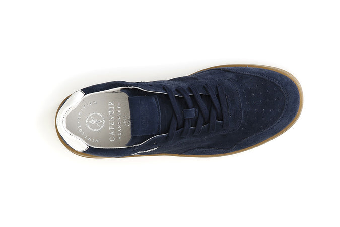 SCARPA IN PELLE SCAMOSCIATA ALLACCIATA