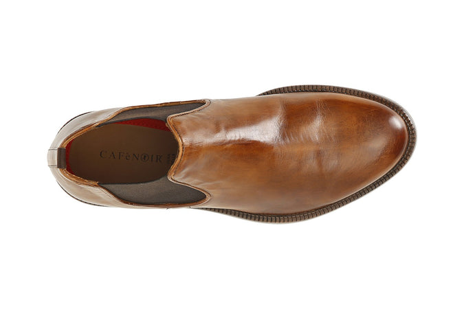 TRONCHETTO CON ELASTICI IN PELLE