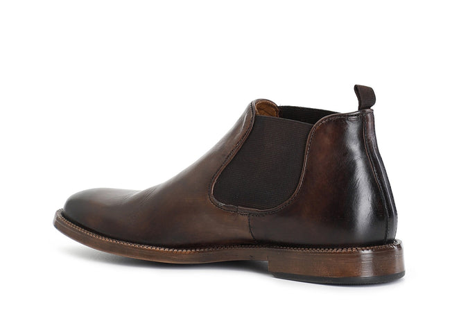 TRONCHETTO CON ELASTICI IN PELLE