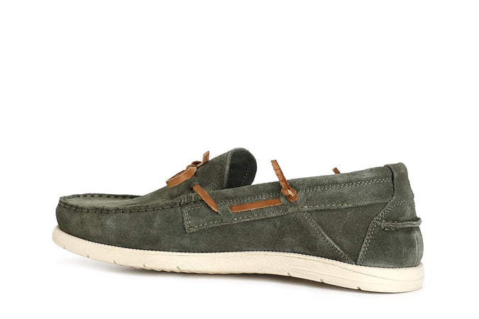 MOCASSINO IN PELLE SCAMOSCIATA