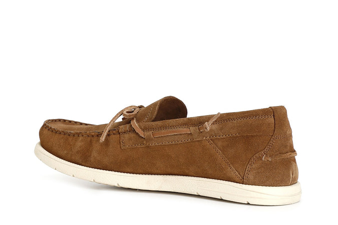 MOCASSINO IN PELLE SCAMOSCIATA