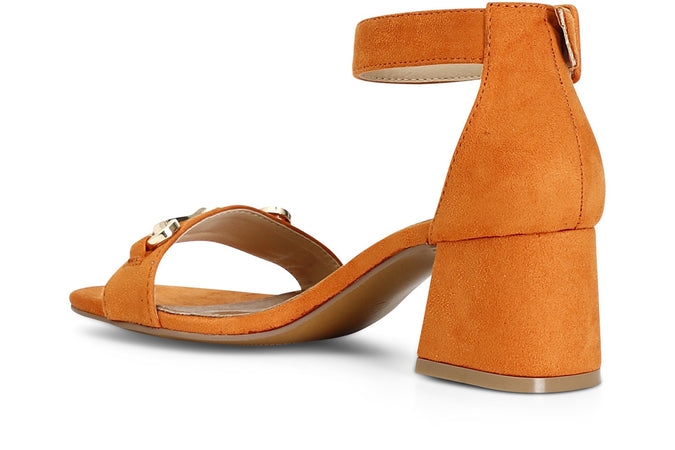 SANDALO IN MICROFIBRA CON MORSETTO