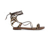 SANDALO SCHIAVA IN CAVALLINO MACULATO