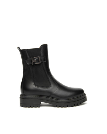 Nero Giardini stivaletti donna in pelle nero I514830D100