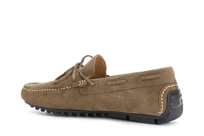 MOCASSINO IN PELLE SCAMOSCIATA