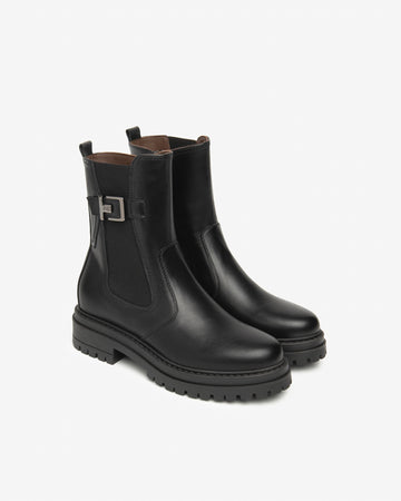 Nero Giardini stivaletti donna in pelle nero I514830D100