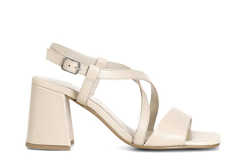 SANDALO IN PELLE CON INCROCIO