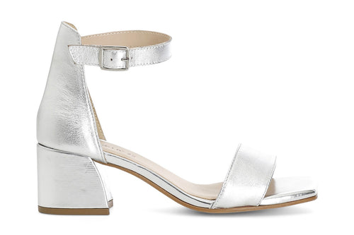 SANDALO IN PELLE CON TOPPONE