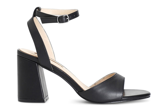 SANDALO IN PELLE CON LACCIO ALLA CAVIGLIA