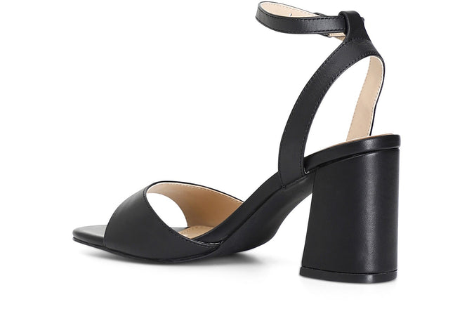 SANDALO IN PELLE CON LACCIO ALLA CAVIGLIA