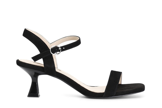 SANDALO GILDA IN PELLE SCAMOSCIATA