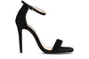 SANDALO IN PELLE SCAMOSCIATA CON TOPPONE