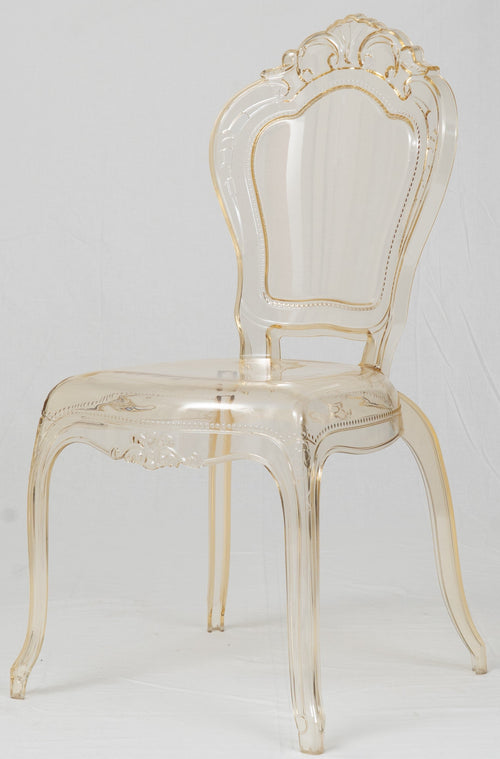 Biscottini Biscottini Sedia da Pranzo Policarbonato Design Bistrot Vintage 53x50x97,5 per