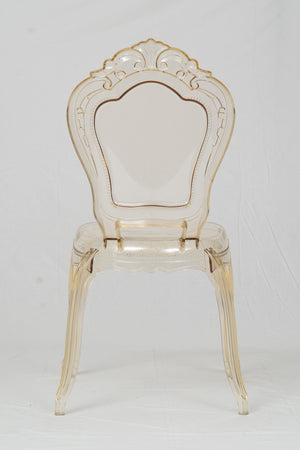 Biscottini Biscottini Sedia da Pranzo Policarbonato Design Bistrot Vintage 53x50x97,5 per