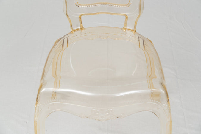 Biscottini Biscottini Sedia da Pranzo Policarbonato Design Bistrot Vintage 53x50x97,5 per