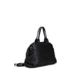 BAULETTO CON INTRECCIO IRREGOLARE E ACCESSORIO CN PENDENTE