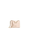 MINIBAG CON TRAPUNTATURA QUADRATA E BORCHIE A PIRAMIDE