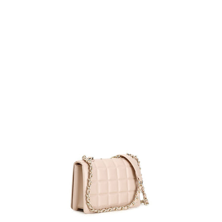 MINIBAG CON TRAPUNTATURA QUADRATA E BORCHIE A PIRAMIDE