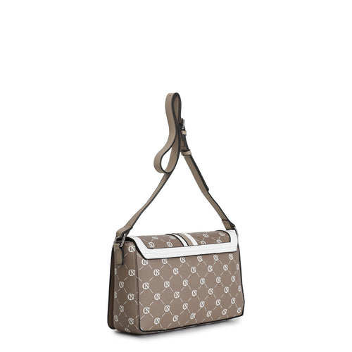 BANDOLIERA CON STAMPA LOGATA E STRISCIACENTRALE