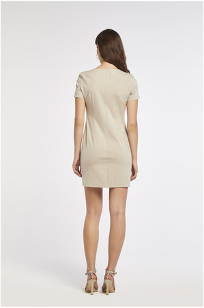 TUBINO MEZZA MANICA TESSUTO ELASTICIZZATO