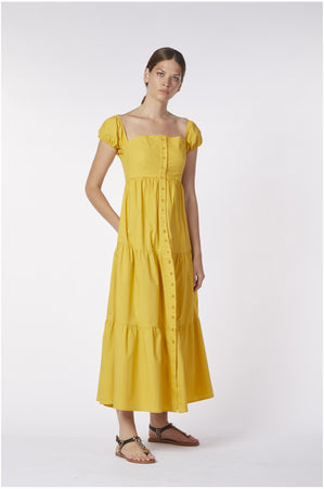 ABITO LUNGO CON ABBOTTONATURA