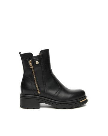 Nero Giardini stivaletti donna in pelle nero I514860D100