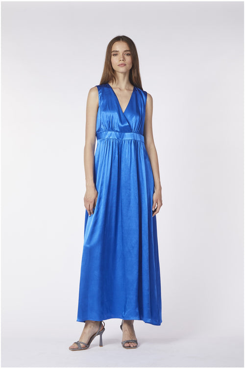 ABITO LUNGO SCOLLO INCROCIATO