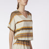 BLUSA STAMPATA CON MANICA KIMONO