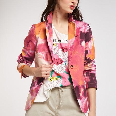 GIACCA MONOPETTO STAMPATA