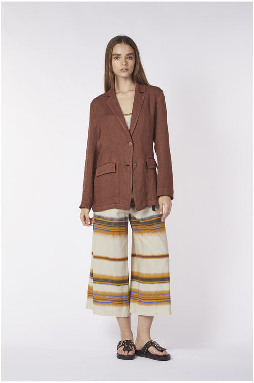 GIACCA IN LINO SFODERATA