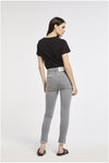 PANTALONE SKINNY CON BOTTONE GIOIELLO