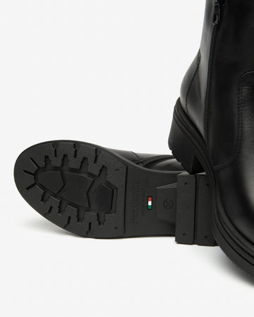 Nero Giardini stivaletti donna in pelle nero I514860D100
