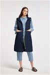GILET IMBOTTITO E TRAPUNTATO