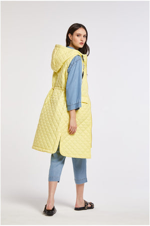 GILET IMBOTTITO E TRAPUNTATO