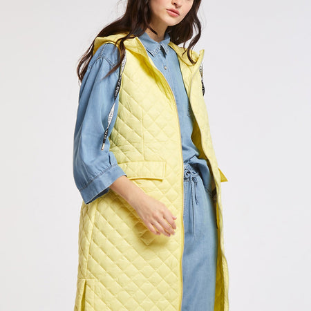 GILET IMBOTTITO E TRAPUNTATO