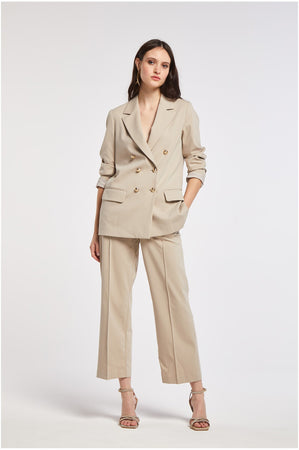 PANTALONE PALAZZO ELASTICIZZATO