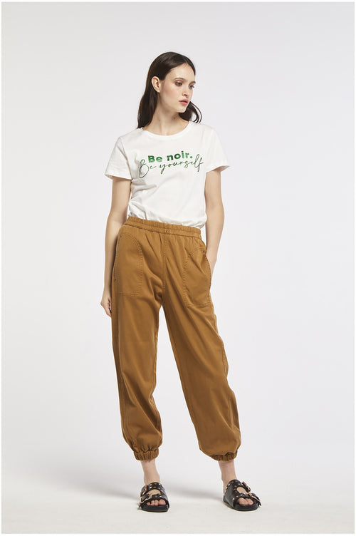 JOGGER CON VITA ELASTICATA