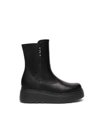 Nero Giardini stivaletti donna in pelle nero I514901D100