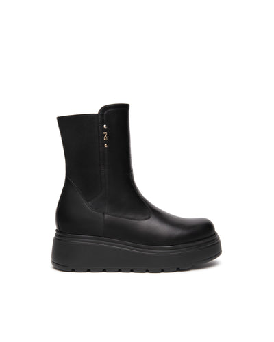 Nero Giardini stivaletti donna in pelle nero I514901D100